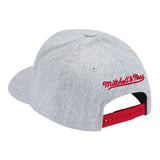 Mitchell & Ness - Chicago Bulls Snapback Cap - Heather Grey - capstore.dk