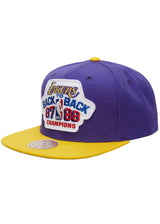 NBA Champs 87/89 Lakers Snapback