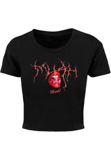 Muah Cropped T-Shirt