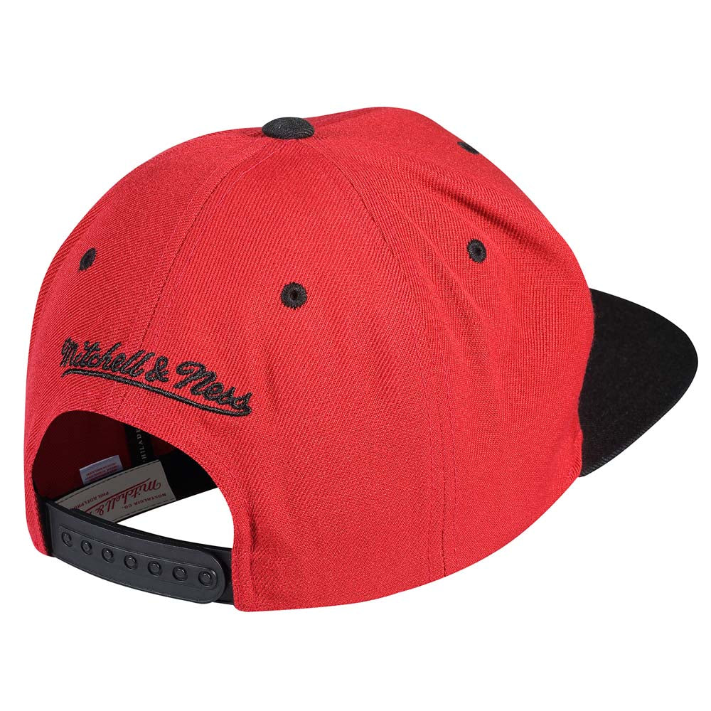 Mitchell & Ness - Miami Heat Snapback - Red/Black - capstore.dk