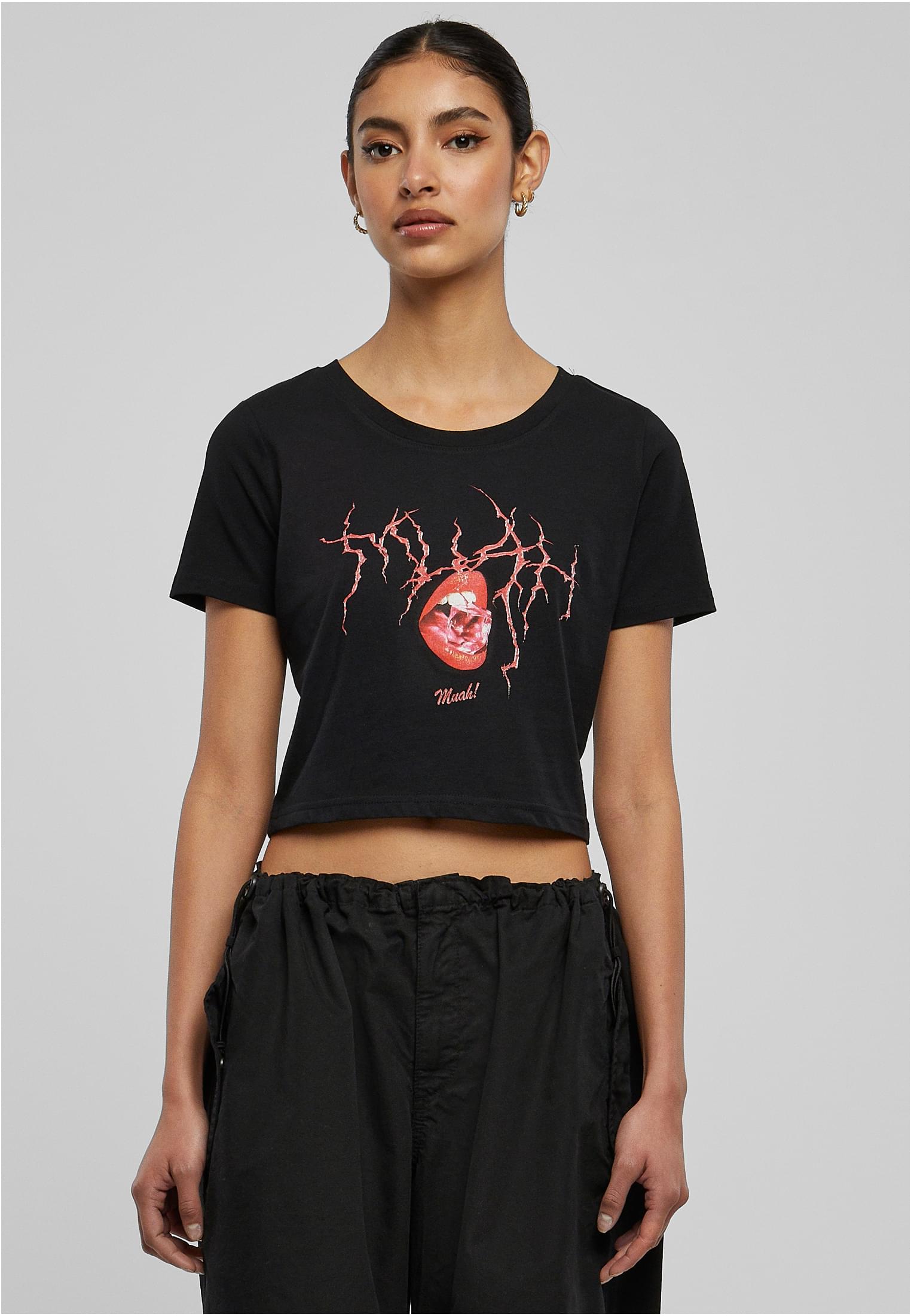 Muah Cropped T-Shirt