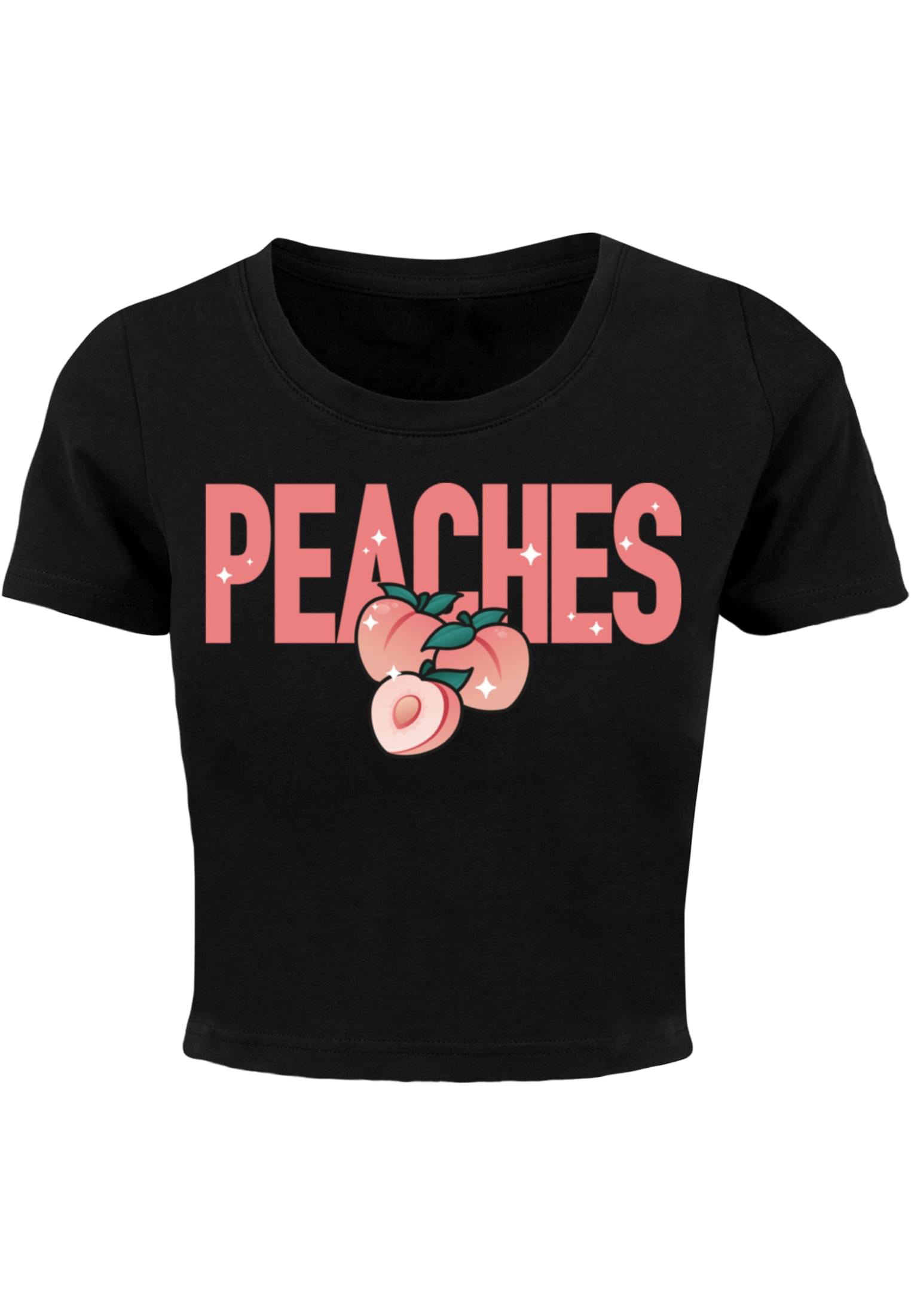 Peaches Cropped T-Shirt