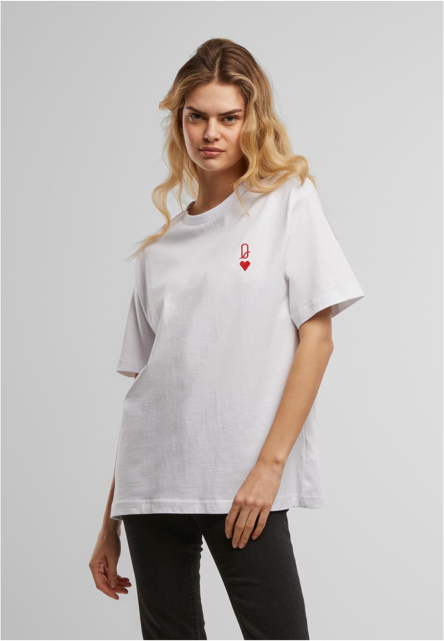 Queen Card EMB T-Shirt