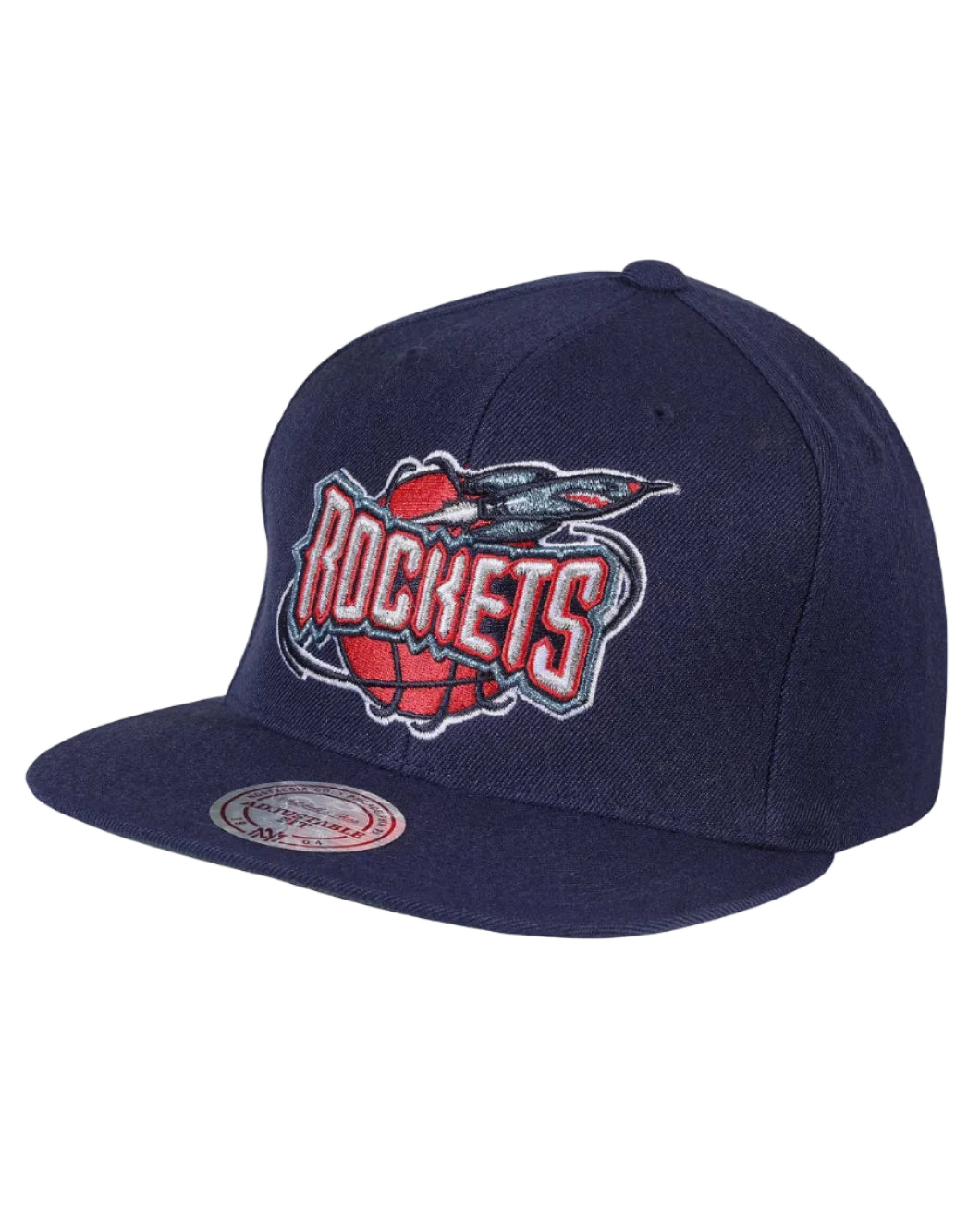 Mitchell & Ness - Wool Solid Snapback Houston Rockets