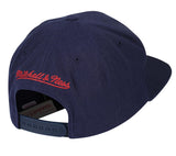 Mitchell & Ness - Wool Solid Snapback Houston Rockets - Navy - capstore.dk