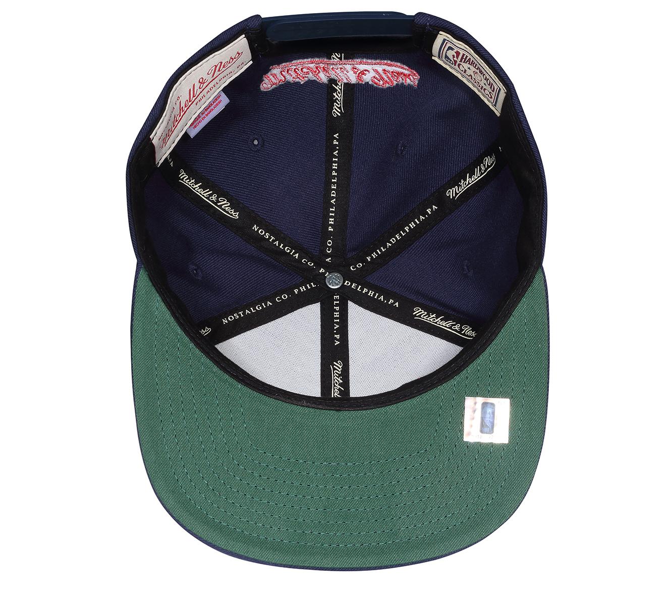 Mitchell & Ness - Wool Solid Snapback Houston Rockets - Navy - capstore.dk